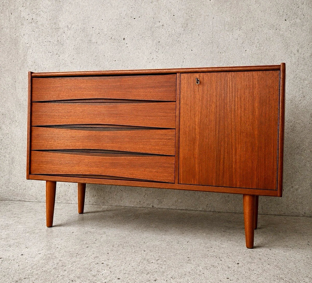 Fredrik Kayser “Spekter Combi 1” Norwegian Teak Sideboard for Skeie & Co - view 1