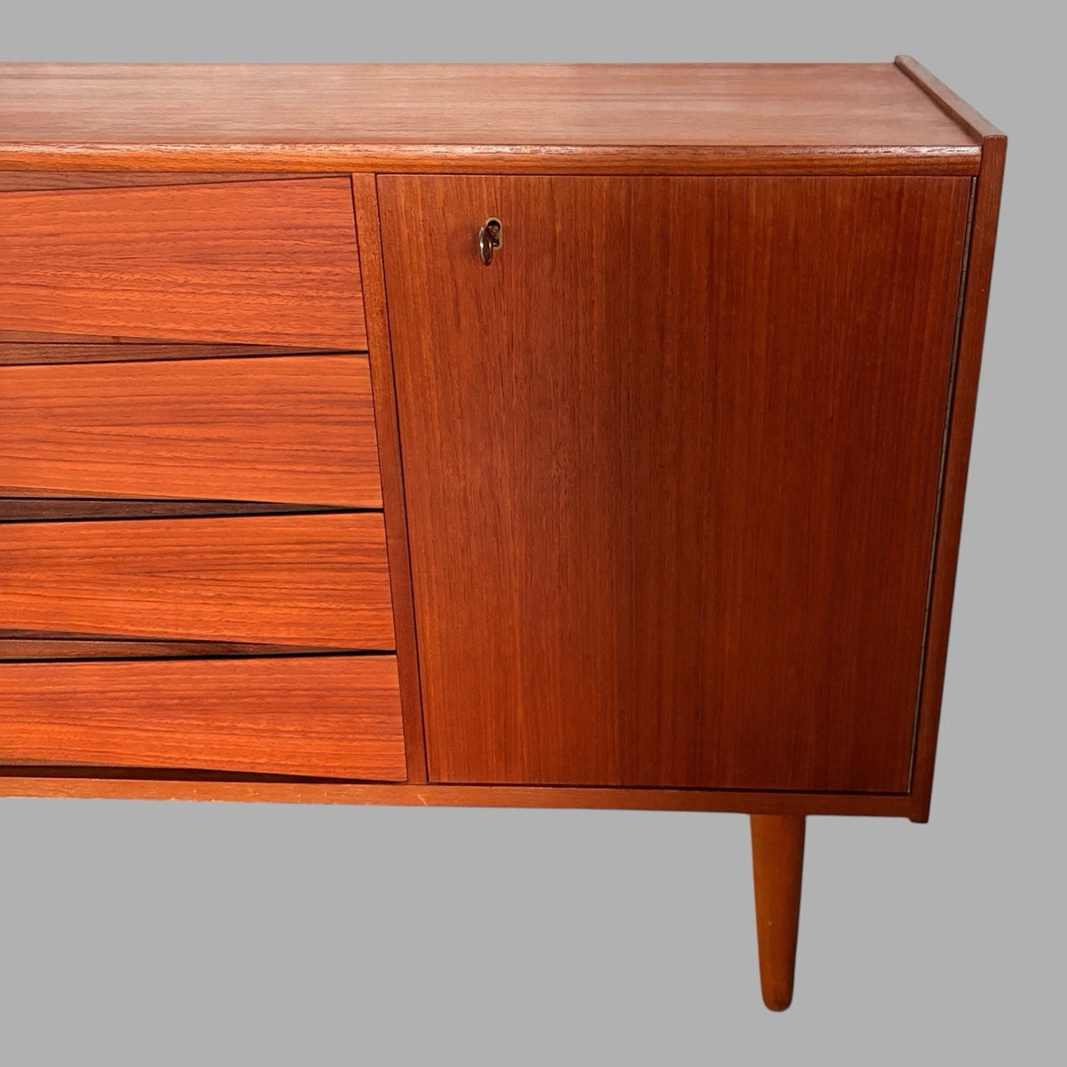 Fredrik Kayser “Spekter Combi 1” Norwegian Teak Sideboard for Skeie & Co - view 4