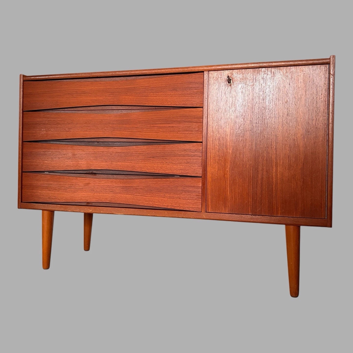 Fredrik Kayser “Spekter Combi 1” Norwegian Teak Sideboard for Skeie & Co - view 6