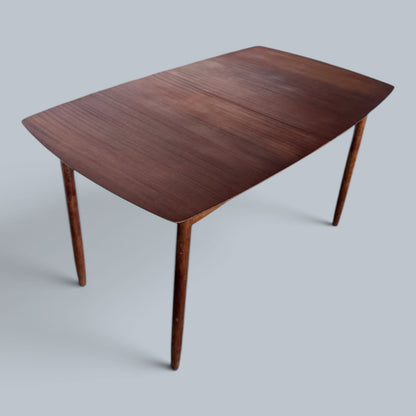 Mid Century Vanson Teak Extending Dining Table by Peter Hayward