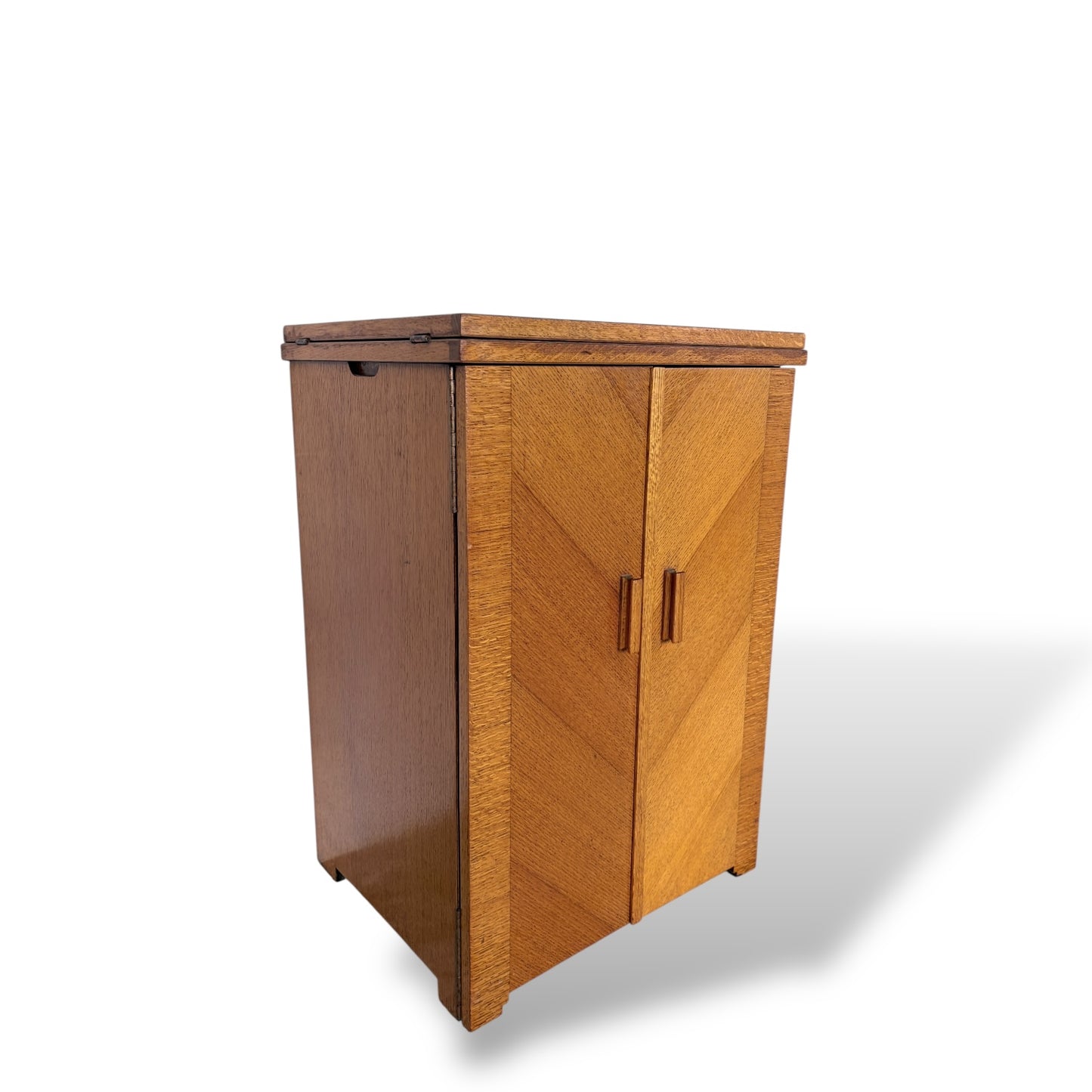 Antique Oak Singer Sewing Machine Cabinet