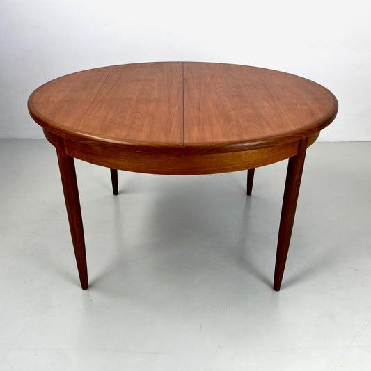 Mid-Century Round Teak Fresco Dining Table from G-Plan