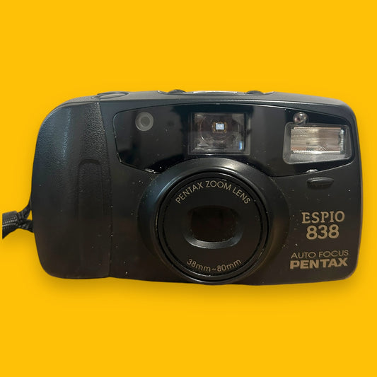 Vintage 1980s Pentax Espio 838 35mm Film Camera
