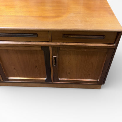 G Plan Sideboard - Mid Century Teak Low Profile Furniture | Vintage Storage