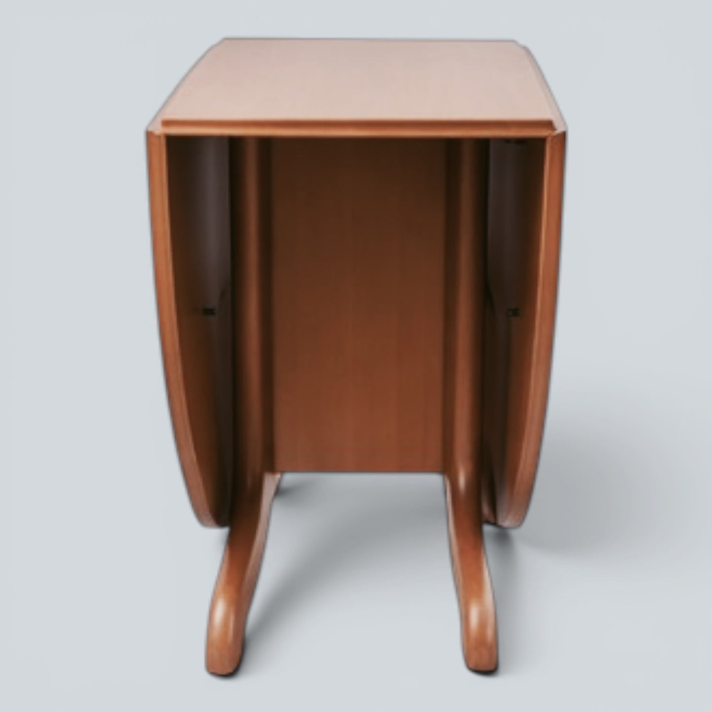 Morris of Glasgow Mid Century Teak Oval Drop Leaf Gateleg Dining Table