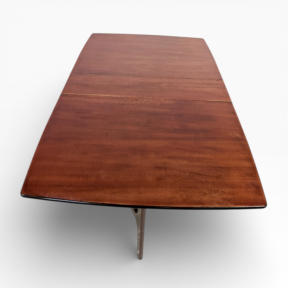 Mid-Century Legate Drop Leaf Dining Table | Compact Folding Wooden Table