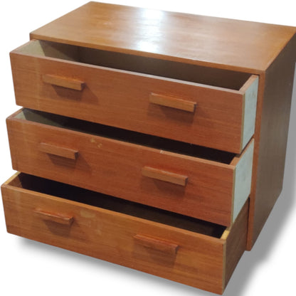 Teak Chest of Drawers – Mid Century Scandinavian Furniture | Vintage Drawer Chest
