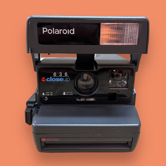 Vintage 80s Polaroid 636 Film Camera