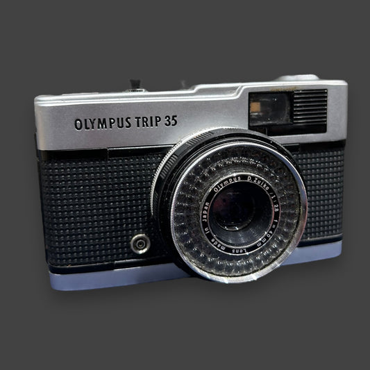 Vintage 80s Olympus Trip 35mm Film Camera