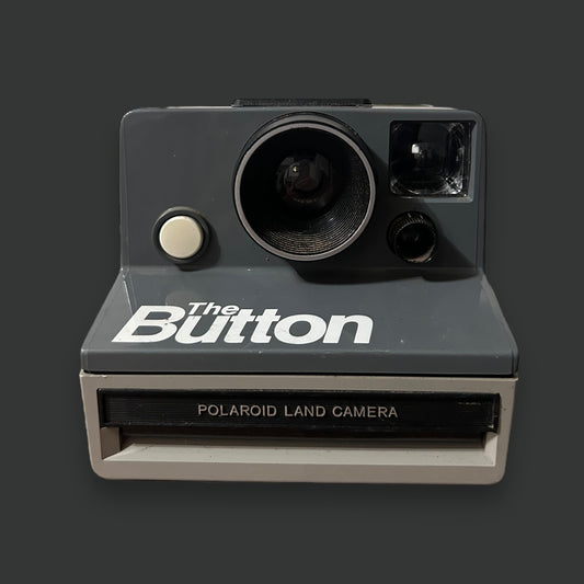 Vintage 1980s Polaroid the Button Instant Camera