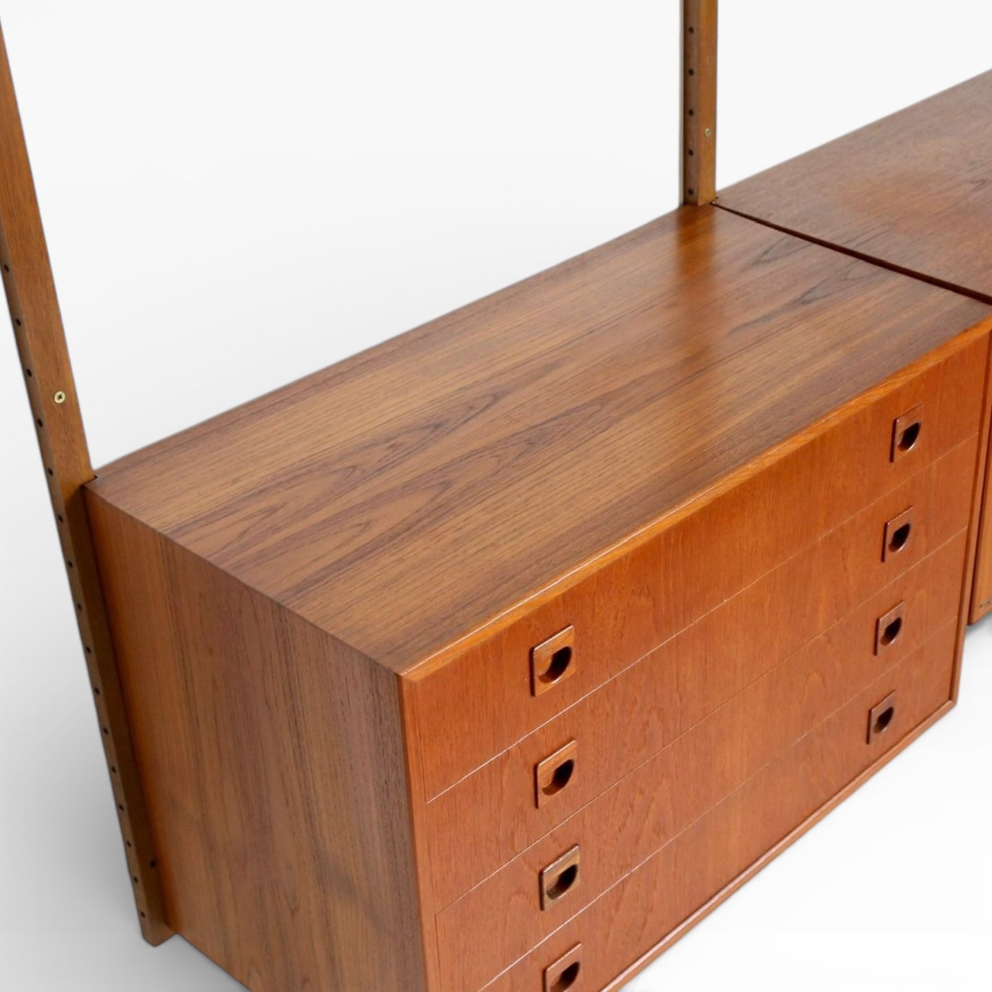 Danish Mid-Century Ladderax Wall Unit by Rud Thygesen & Johnny Sørensen for Hansen & Guldborg, 1960s