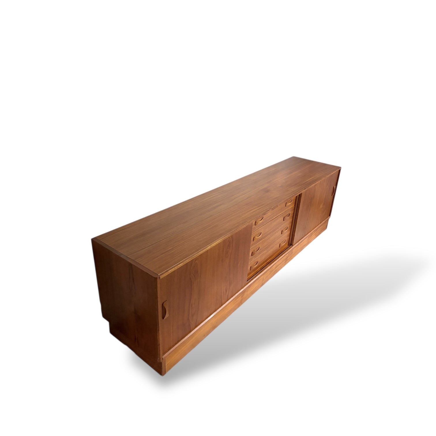 Clausen & Son Danish Teak Sideboard — Mid-Century Modern, Long Low Storage — view 10