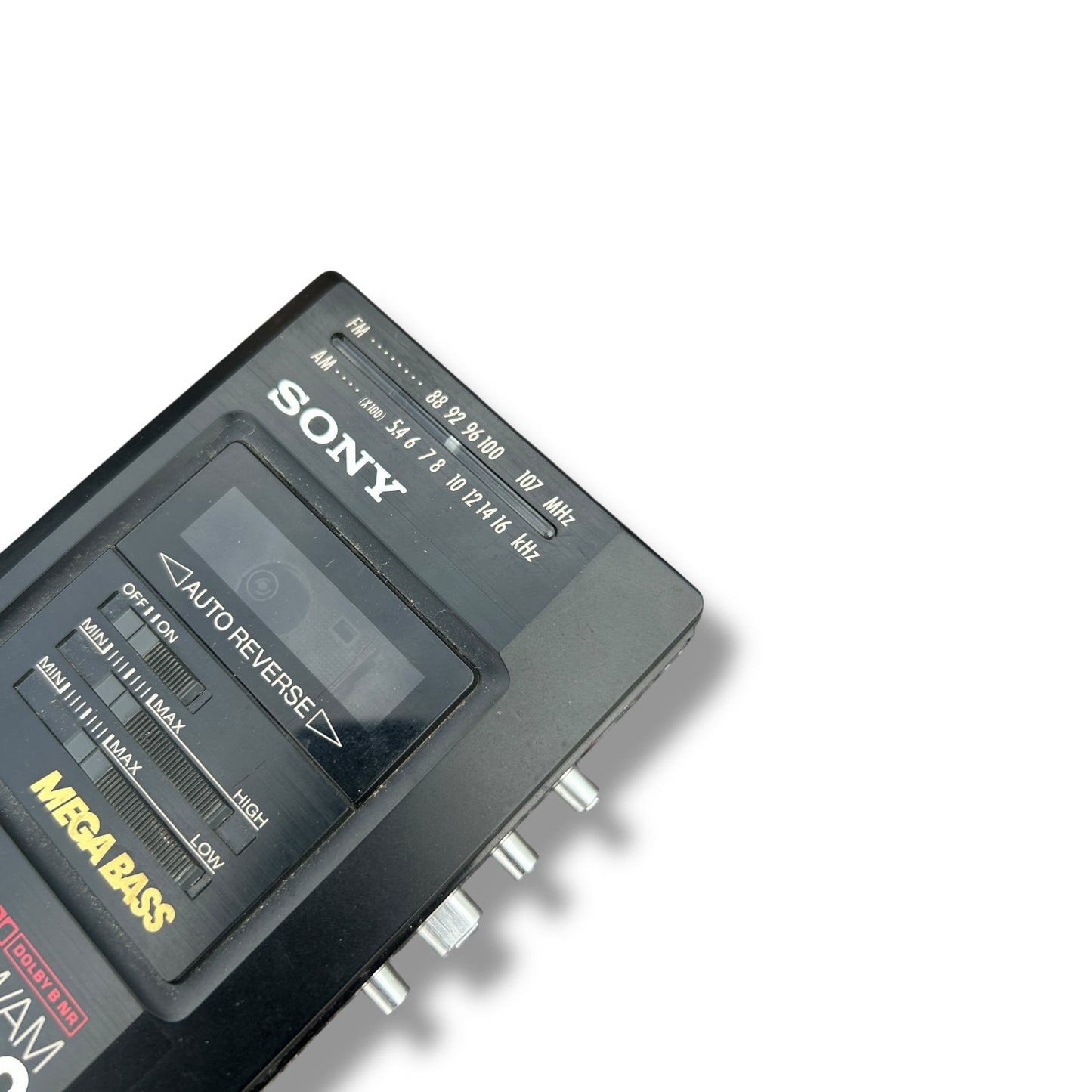 Vintage Sony Walkman FM/AM Cassette Player | Auto Reverse, Mega Bass, 1980s Portable Music Player