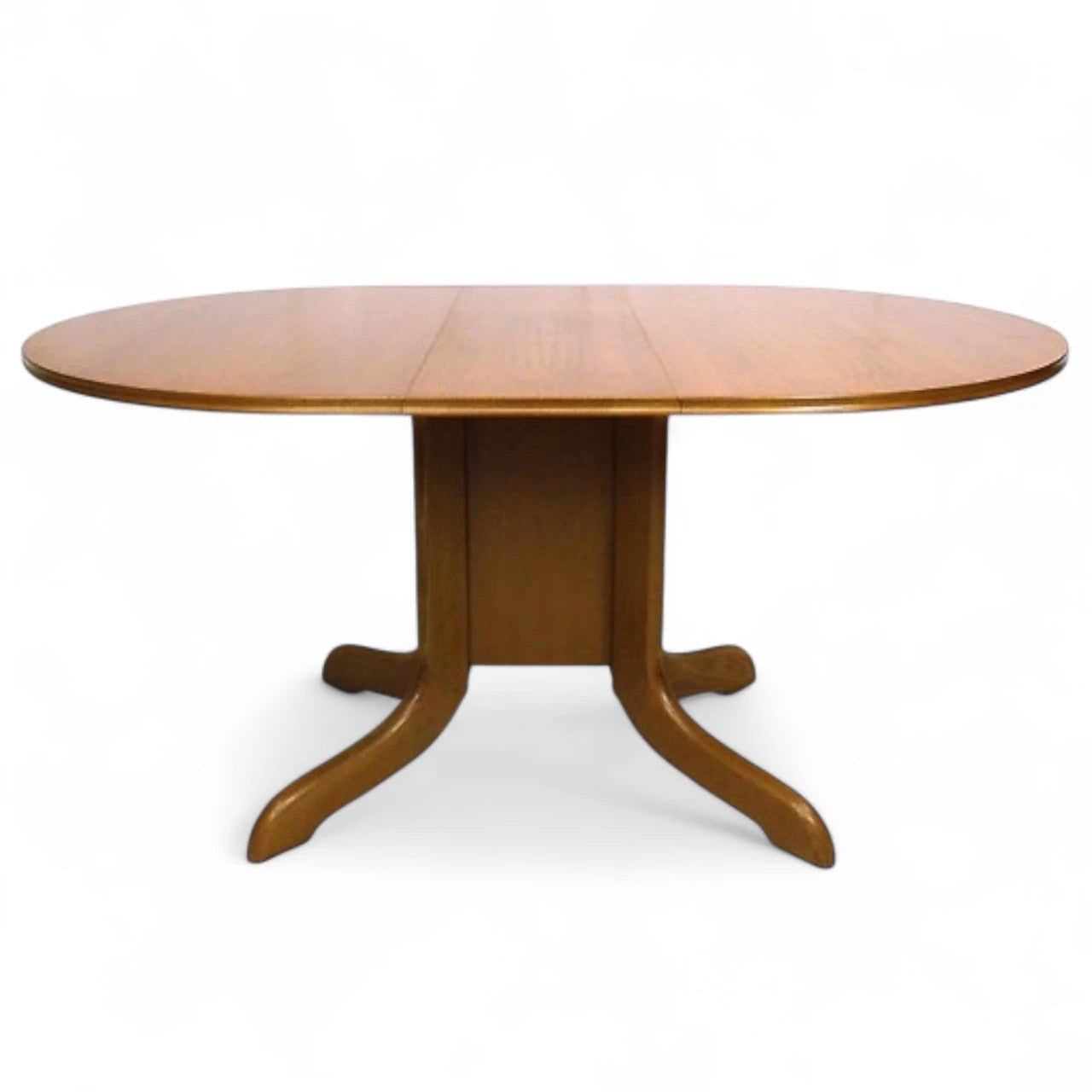 Morris of Glasgow Teak Drop-Leaf Dining Table