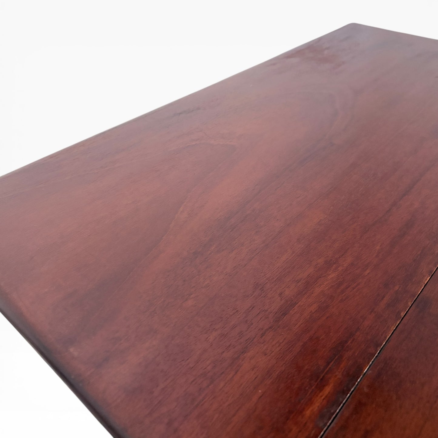 Victorian Mahogany Drop Leaf Dining Table — view 11