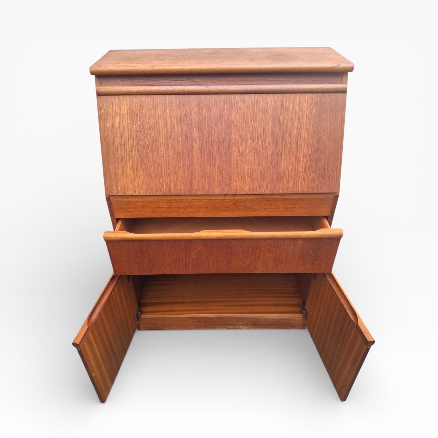 Mid Century Teak Writing Bureau by Remploy