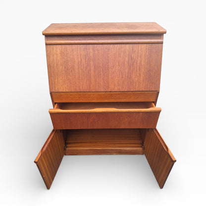 Mid Century Teak Writing Bureau by Remploy