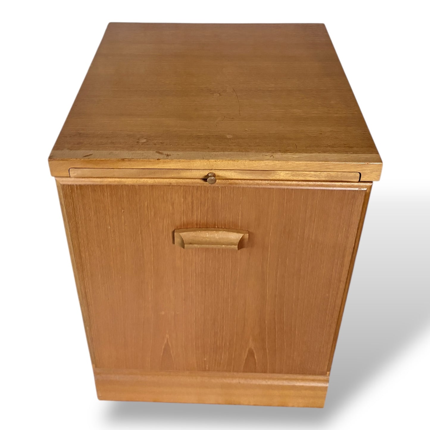 Vintage McIntosh Teak Bedside Cabinet with Pull-Out Tray