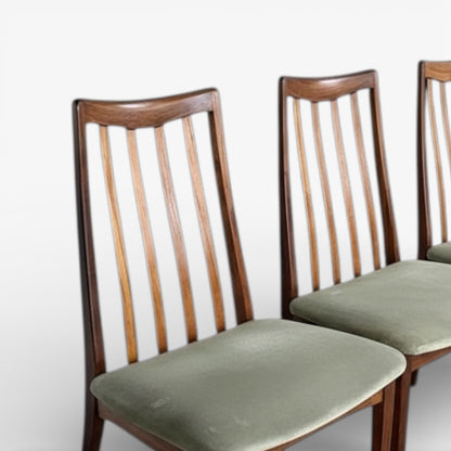 Mid Century Teak Chairs – Set of 4 G Plan Leslie Dandy Vintage Dining Seats