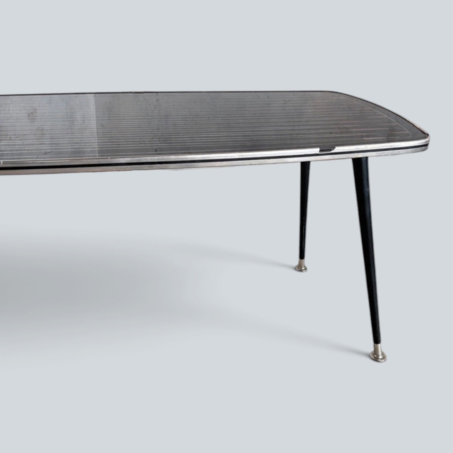 Vintage Space Age Backgammon Coffee Table | Atomic Era