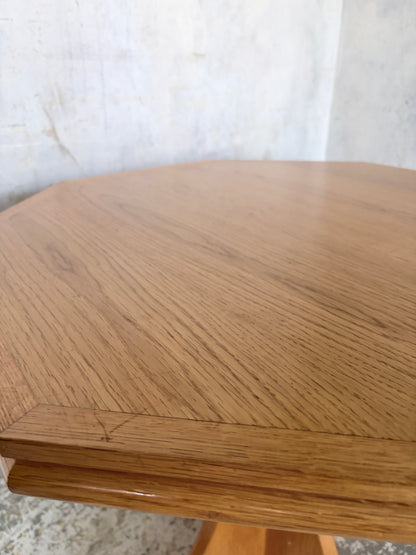 Arts & Crafts Octagonal Oak Coffee Table