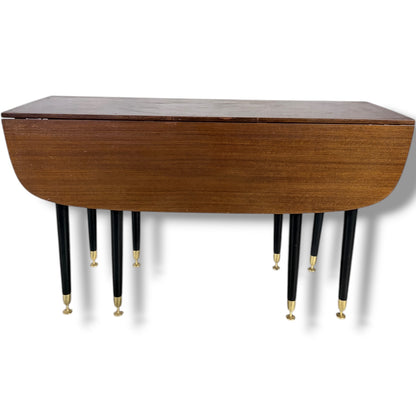 G Plan Dining Table – Mid Century Drop Leaf Spider Leg Folding Table