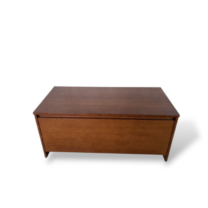 Avalon Teak Blanket Box – Mid Century Storage Chest — view 2