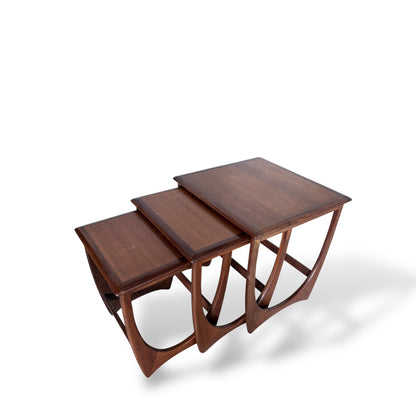 Mid Century Vintage G Plan Astro Nest of Tables