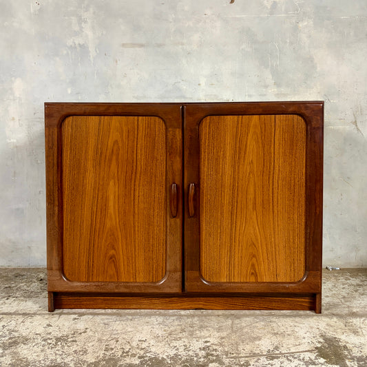 Mid Century Danish Rosewood Compact Sideboard by Dyrlund