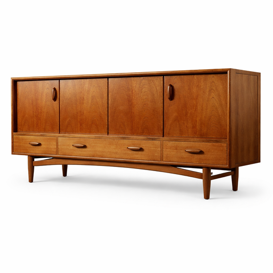 Vintage G Plan Fresco Compact Teak Sideboard