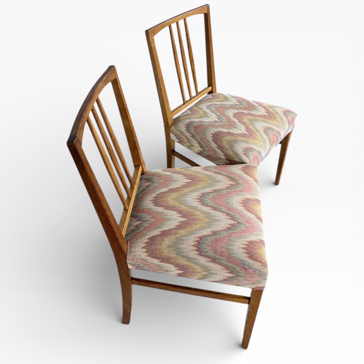 Gordon Russell Paisley Upholstered Dining Chairs (Pair)