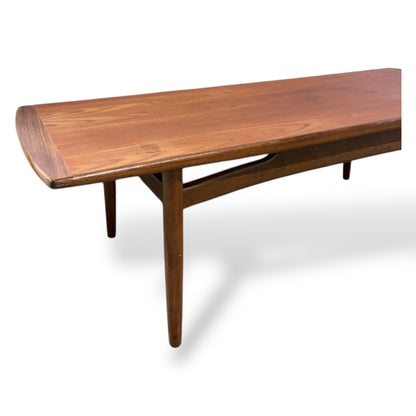Mid-Century G Plan Fresco Long Teak Coffee Table – 1960s