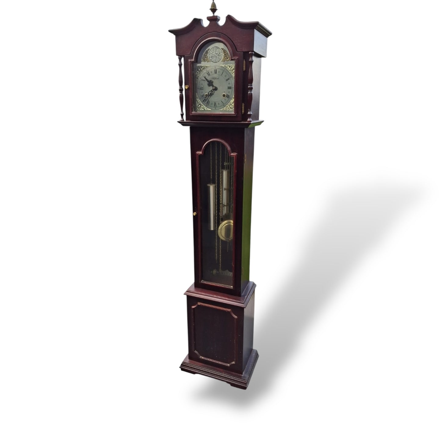Vintage Highlands Grandfather Clock Mid Century