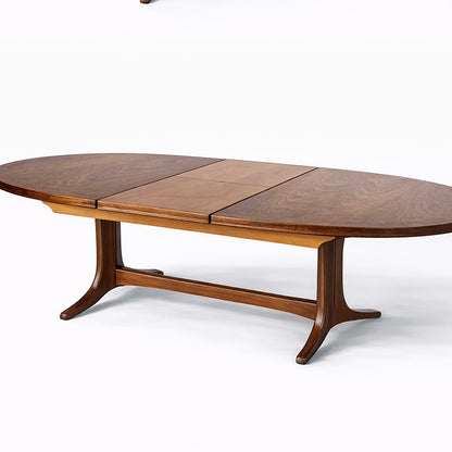 Vintage Parker Knoll Oval Extending Dining Table