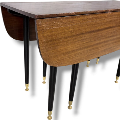 G Plan Dining Table – Mid Century Drop Leaf Spider Leg Folding Table