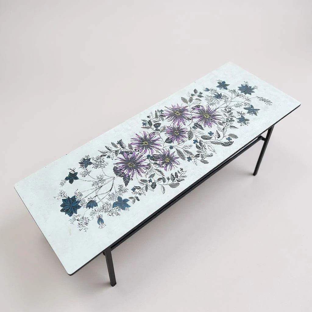 1960s John Piper Floral Coffee Table for Habitat