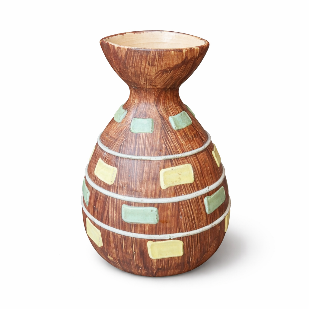 Italian Studio Pottery Vase – Small Decorative Vessel