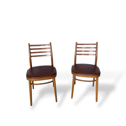 Pair of Czechoslovakian Mid-Century Dining Chairs — view 6