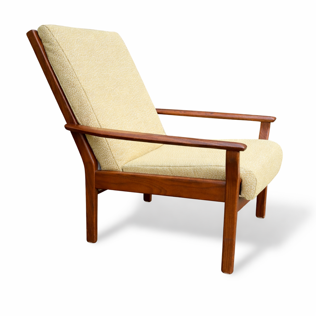 Vintage Cintique Teak Armchair – Mid-Century Lounge Chair