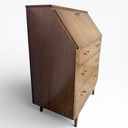 Mid-Century Sutcliffe of Todmorden Writing Bureau Desk