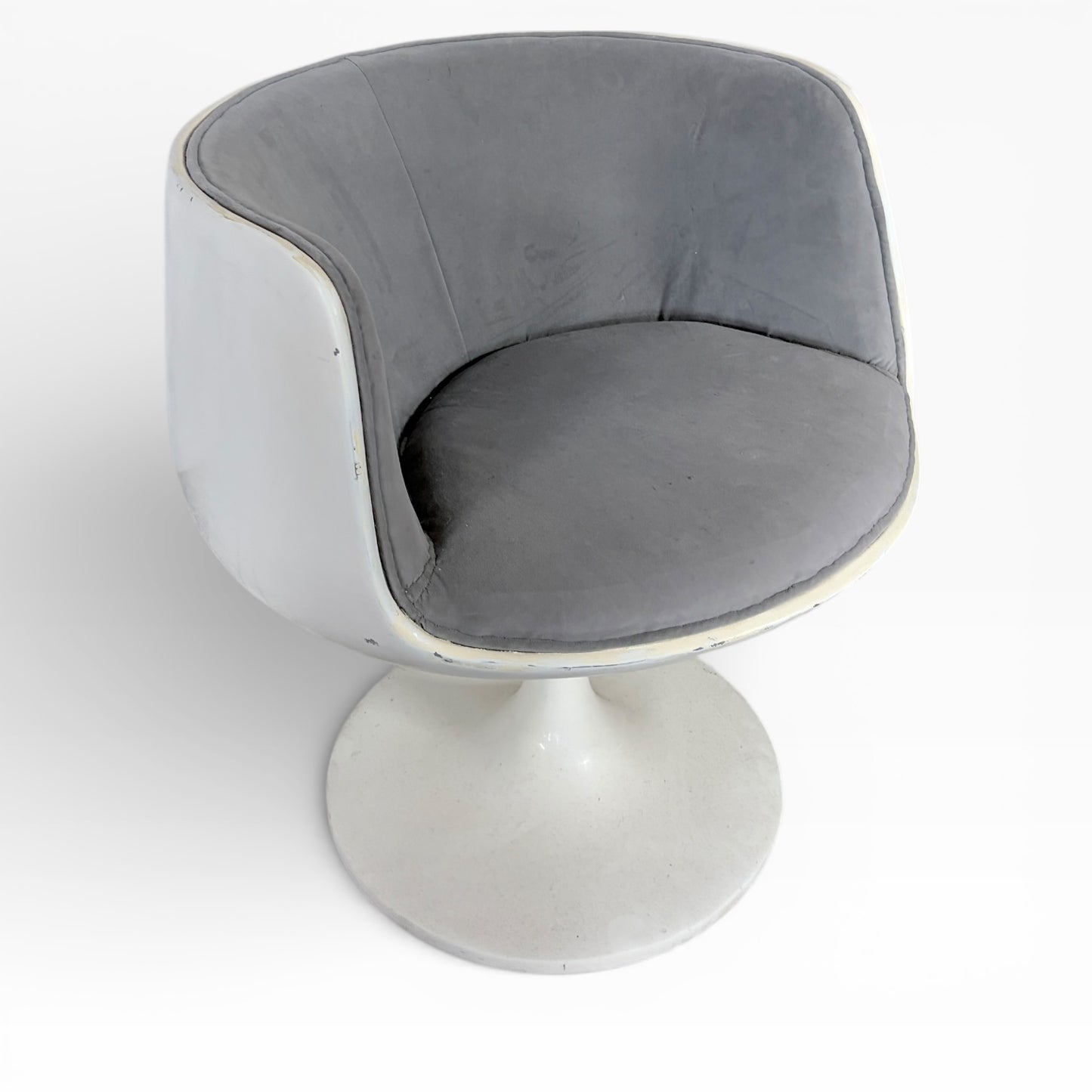 Tulip Swivel Chair – Mid Century Fibreglass Armchair by Eero Aarnio