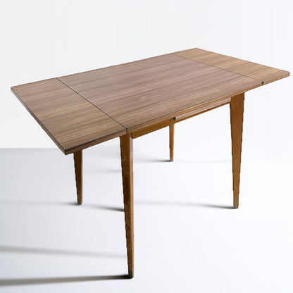 Vintage Extending Dining Table – Mid Century Retro Kitchen Table with Formica Top
