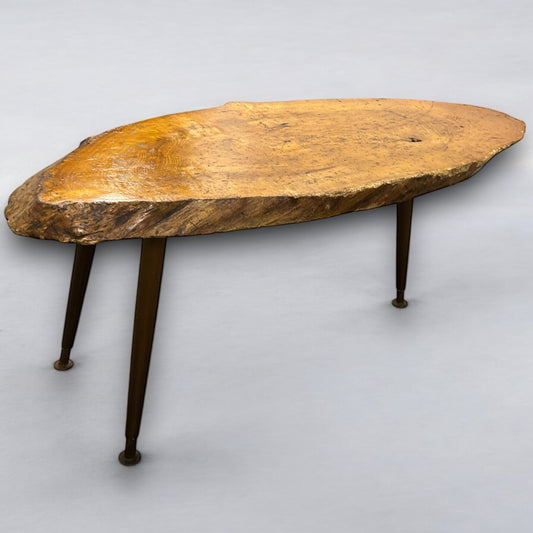 Mid Century Tree Log Coffee Table