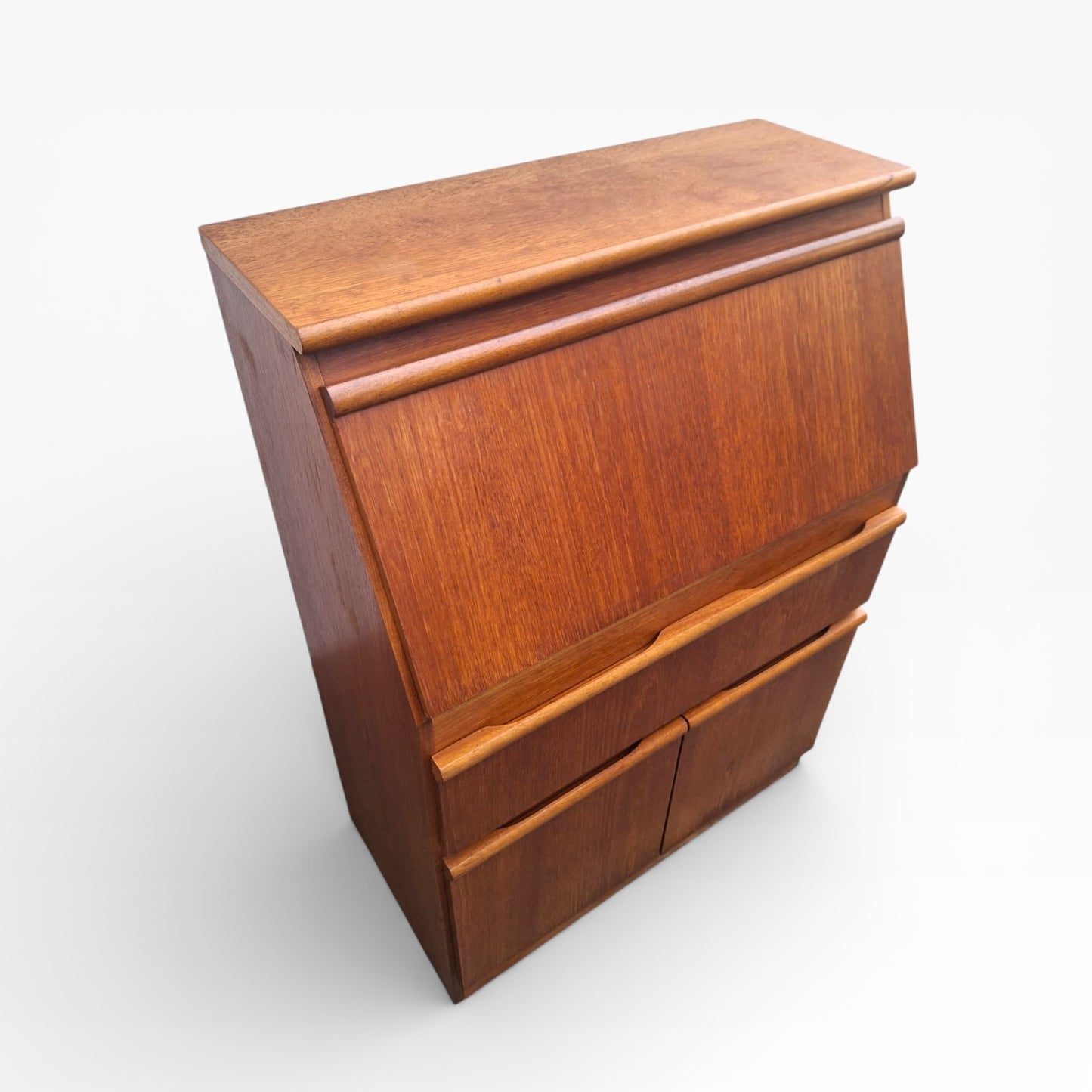 Mid Century Teak Writing Bureau by Remploy