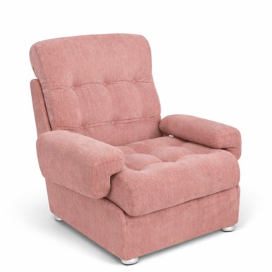 Mid-Century Dusty Pink Modular Sofa Armchair by Heals