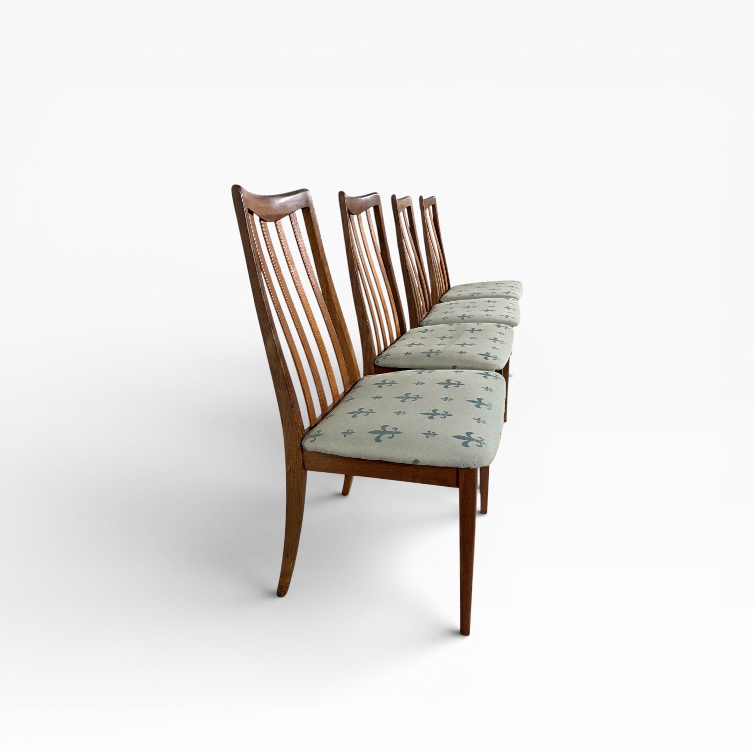 Set of Four G Plan Leslie ‘Dandy’ Dining Chairs – Mid Century — view 6