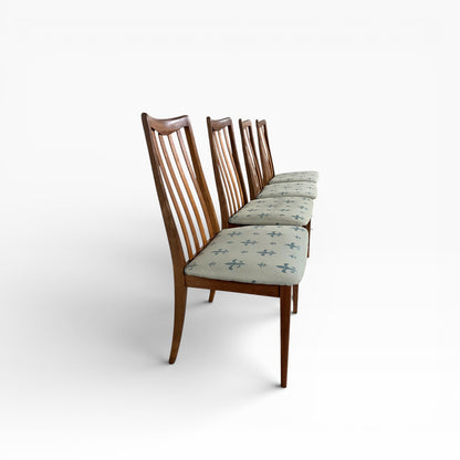 Set of Four G Plan Leslie ‘Dandy’ Dining Chairs – Mid Century — view 6