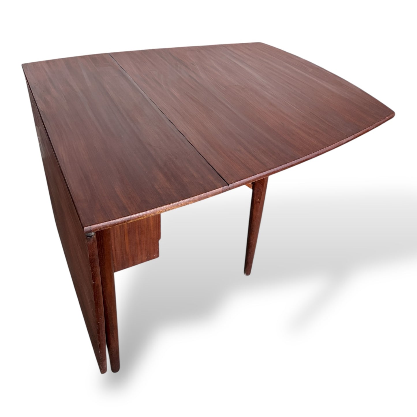Mid-Century Teak Drop Leaf Dining Table & Chairs by Elliots of Newbury