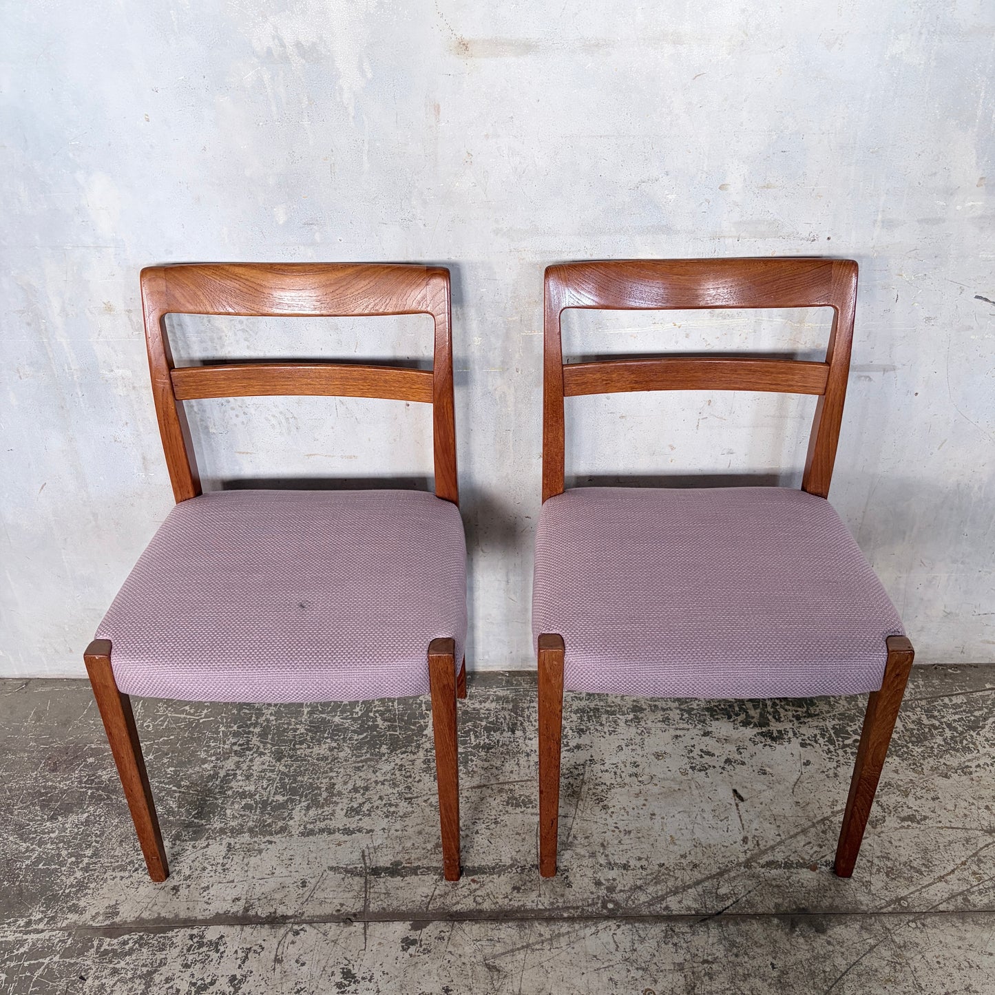 Nils Jonsson for Troeds Swedish Mid Century Teak Dining Chairs – Set of Two