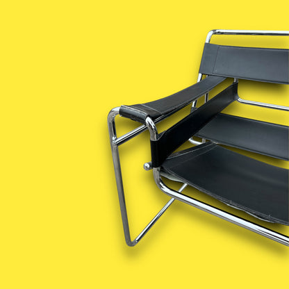 Mid Century Wassily Chair by Marcel Breuer